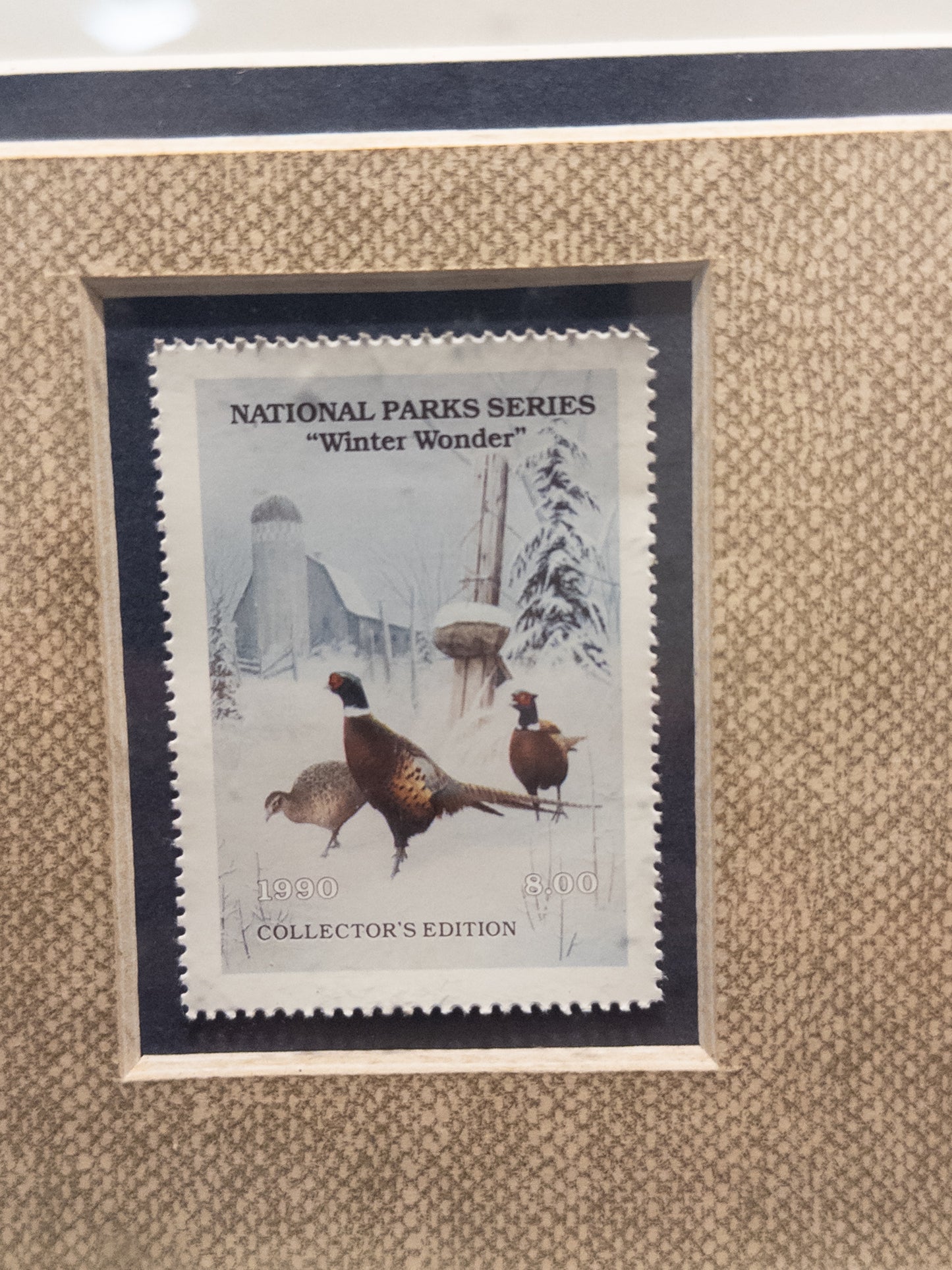 Leo Stans “Winter Wonder” National Parks Series Signed Print Framed Collector’s Edition 1990