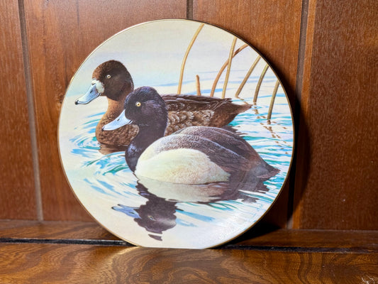 Nature’s Heritage “Lesser Scaup” Collector Plate by Rod Lawrence #00486/10000