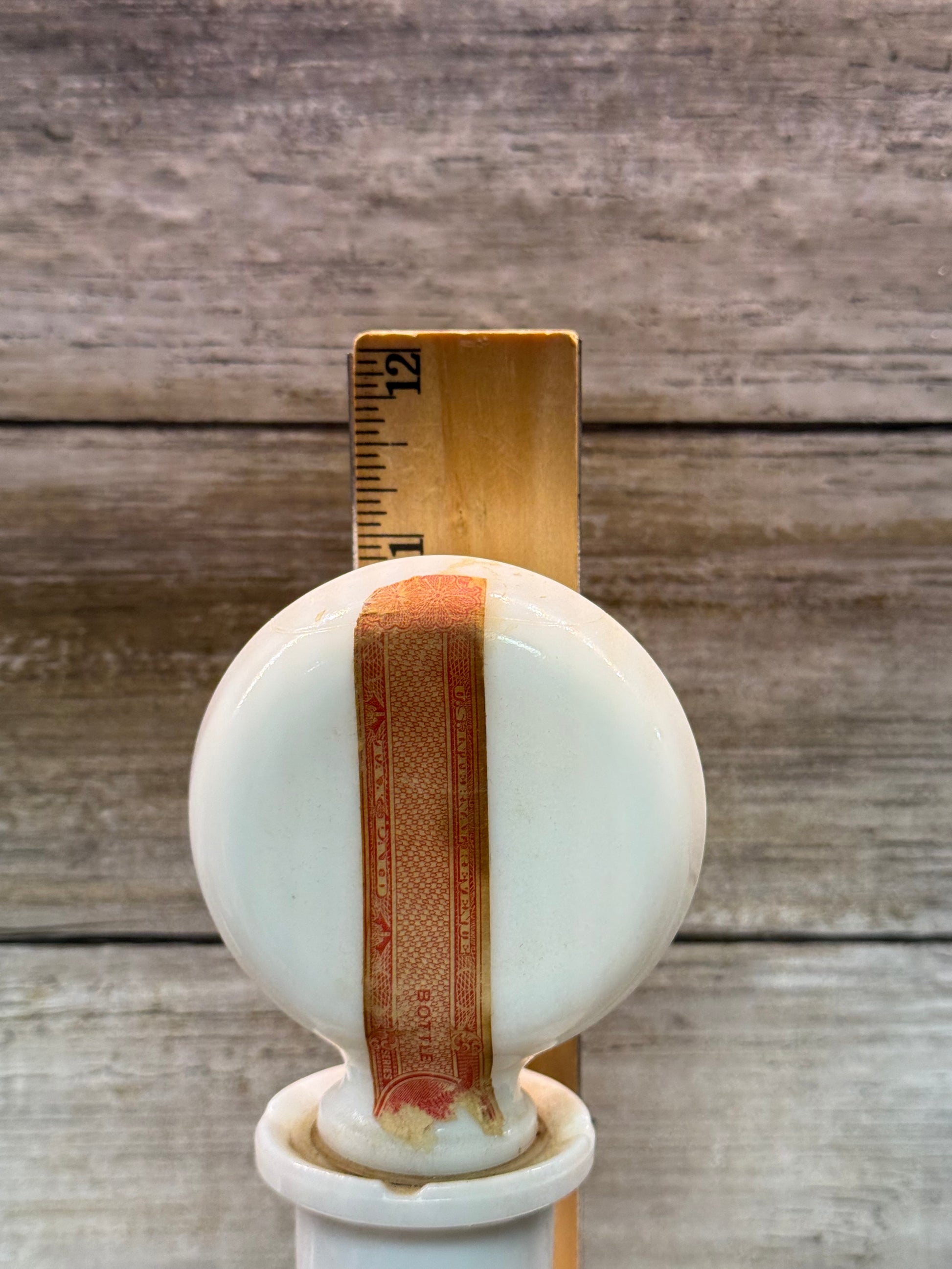 Vintage Woodcock Milk Glass Liquor Decanter by Wild Feathered Finds, edition No. 8, featuring detailed bird design from 1969.