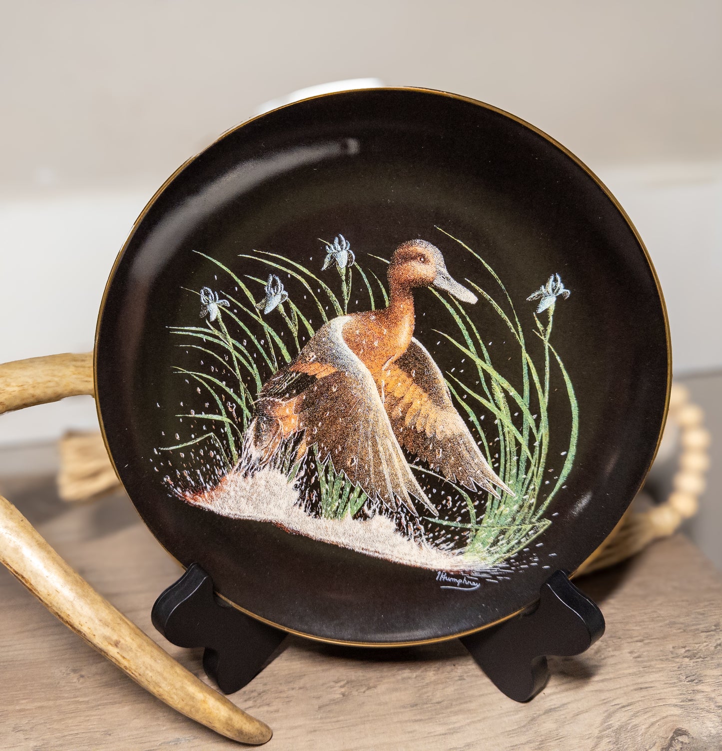 Wondrous Motion Duck Collector Plate – Tommy Humphrey | W.S. George