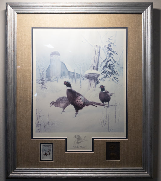 Leo Stans “Winter Wonder” National Parks Series Signed Print Framed Collector’s Edition 1990