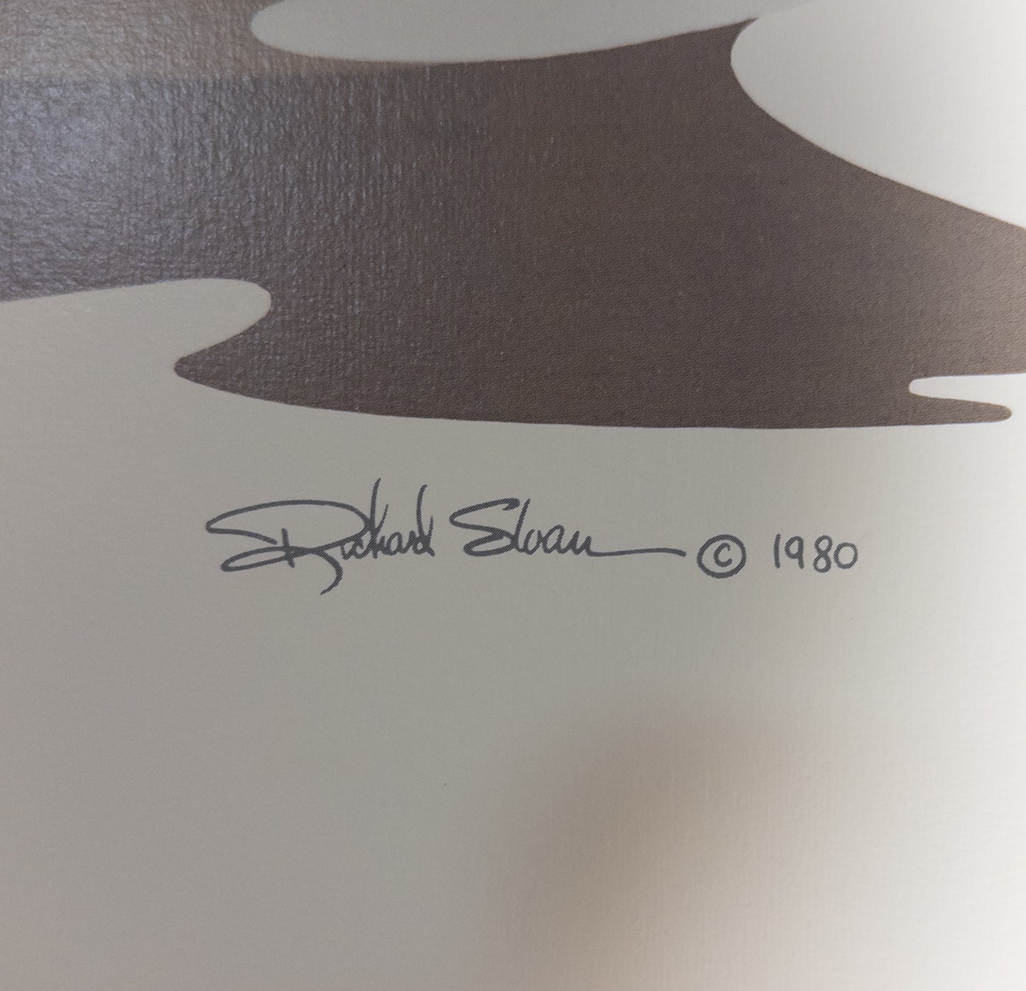 Richard Sloan Canada Geese Pair Wildlife Art Print 19x15