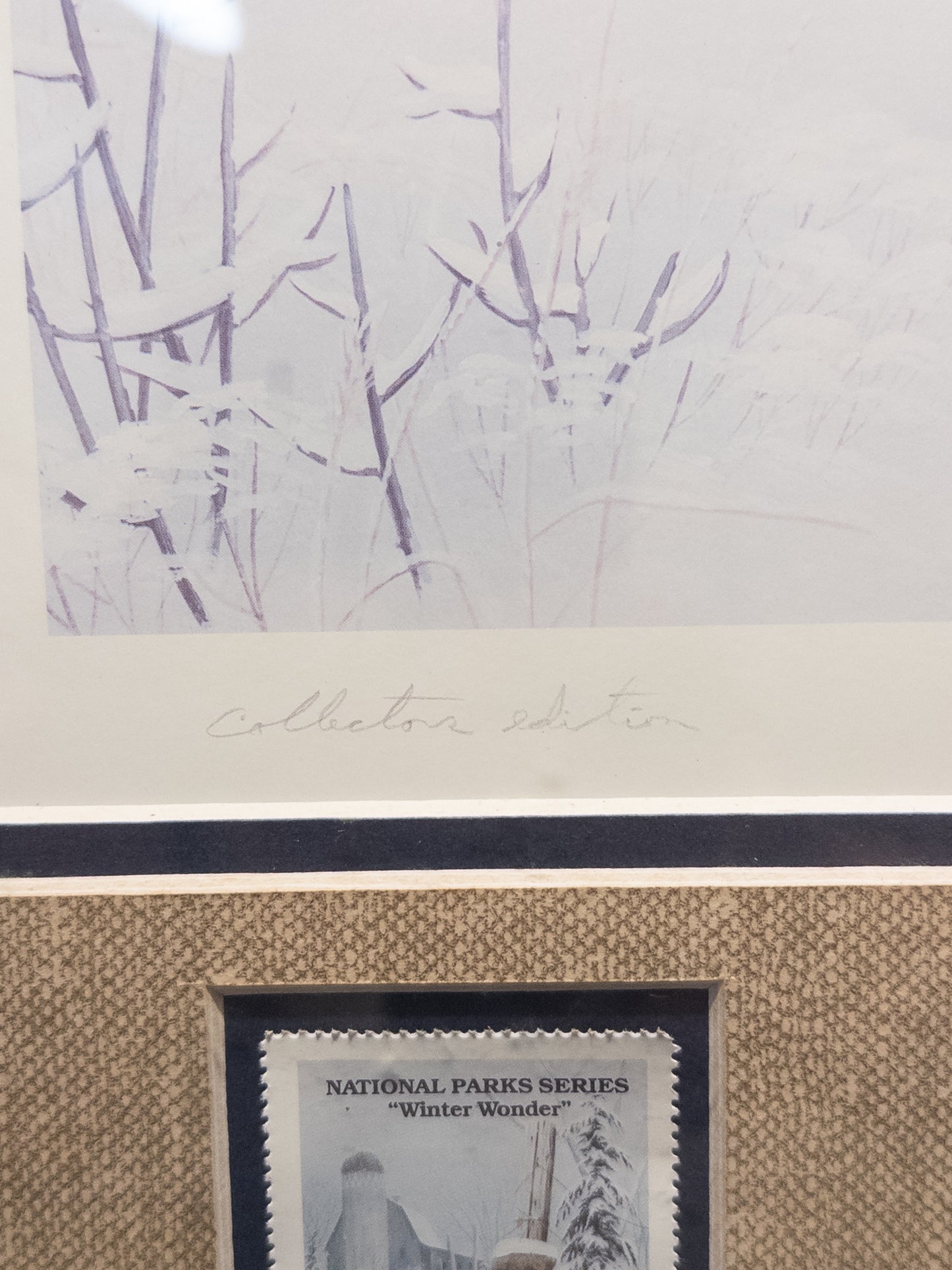 Leo Stans “Winter Wonder” National Parks Series Signed Print Framed Collector’s Edition 1990