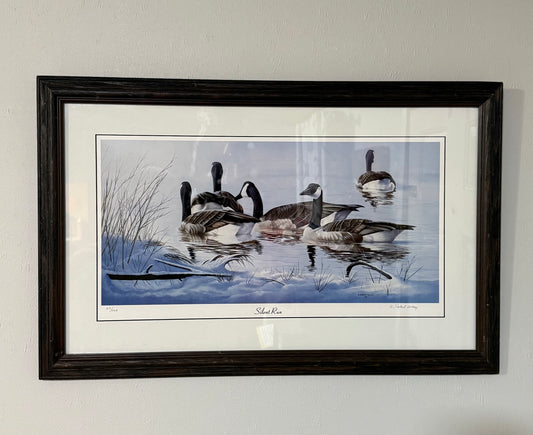 Silent Run – W. Robert Tolley Signed Limited Edition Goose Art Print (65/300)