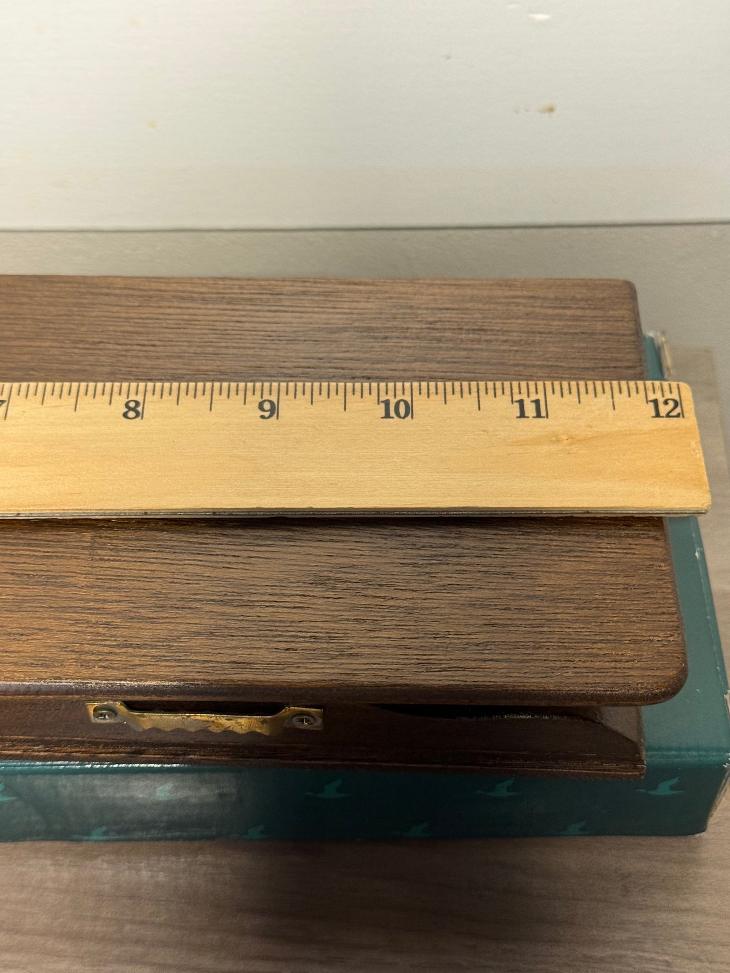 Vintage Avon Duck Collection display shelves set of 2 wooden wall shelves with box by Wild Feathered Finds