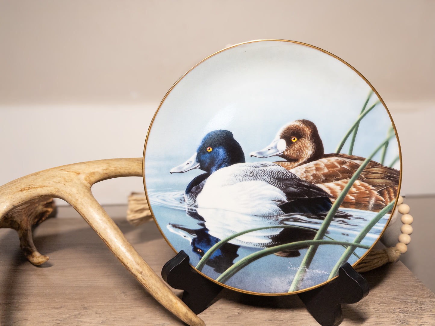 The Lesser Scaup Duck Collector Plate – W.S. George | Federal Duck Stamp